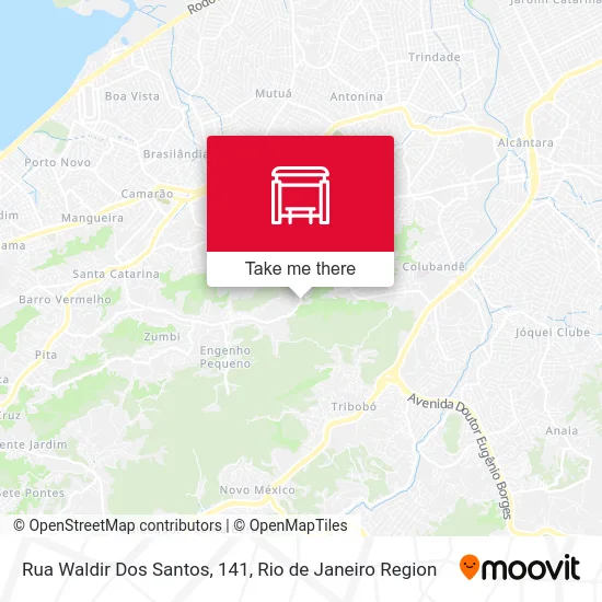 Rua Waldir Dos Santos, 141 map
