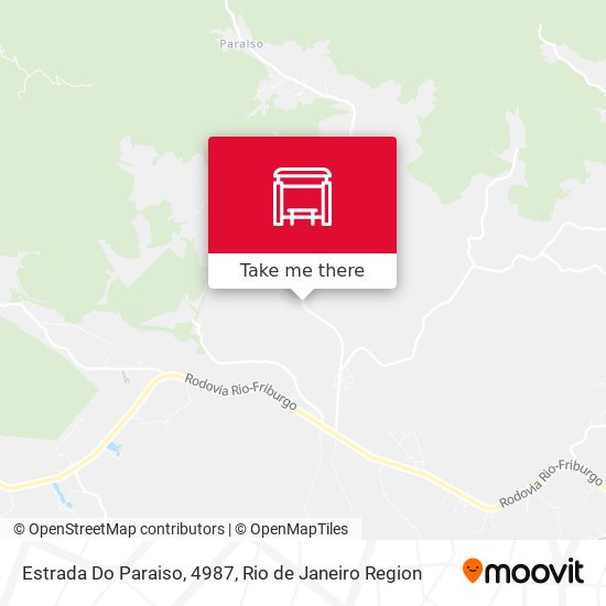 Estrada Do Paraiso, 4987 map