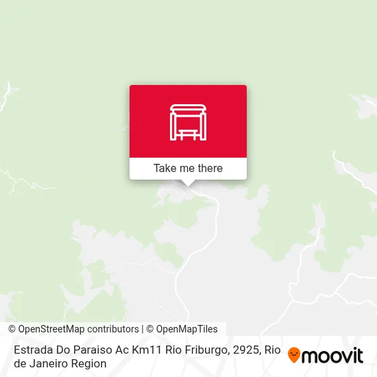 Estrada Do Paraiso Ac Km11 Rio Friburgo, 2925 map