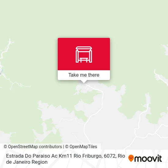 Estrada Do Paraiso Ac Km11 Rio Friburgo, 6072 map