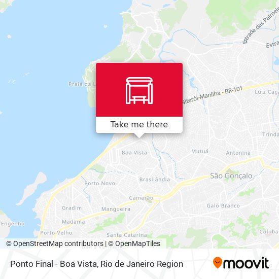 Ponto Final - Boa Vista map