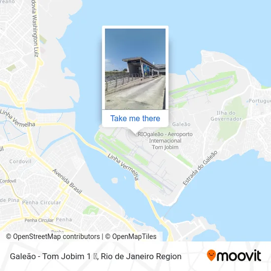 Galeão - Tom Jobim 1 ✈ map