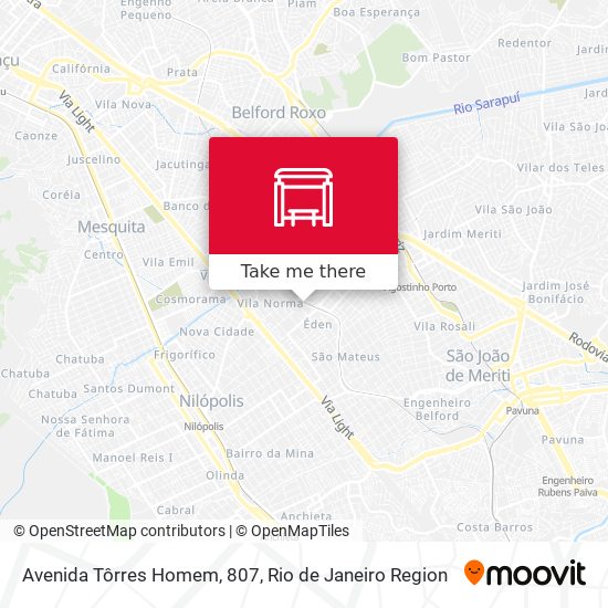 Avenida Tôrres Homem, 807 map