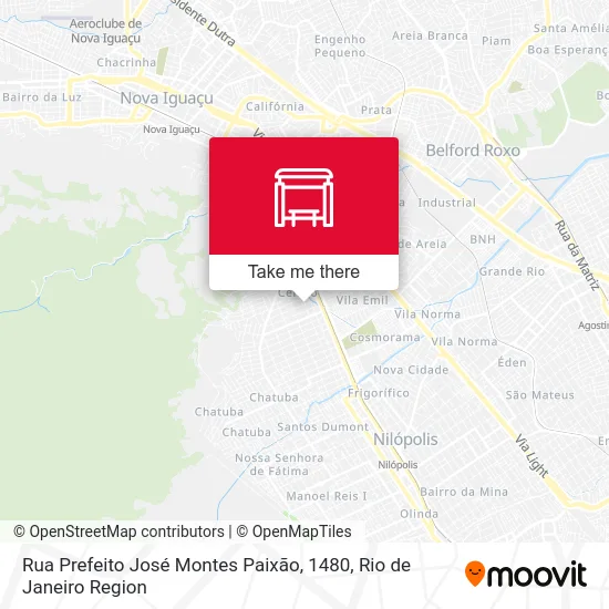 Rua Prefeito José Montes Paixão, 1480 map