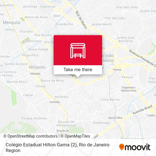 Colégio Estadual Hilton Gama (2) map