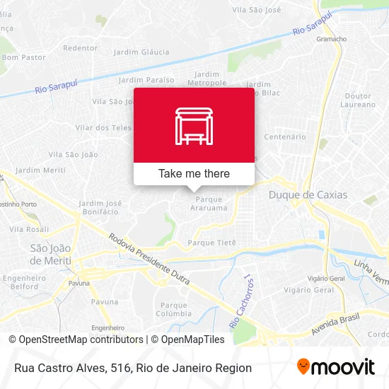 Rua Castro Alves, 516 map