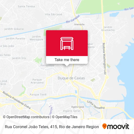 Rua Coronel João Teles, 415 map