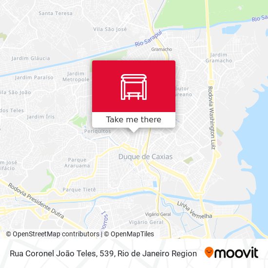 Rua Coronel João Teles, 539 map