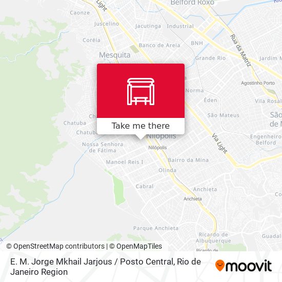 E. M. Jorge Mkhail Jarjous / Posto Central map