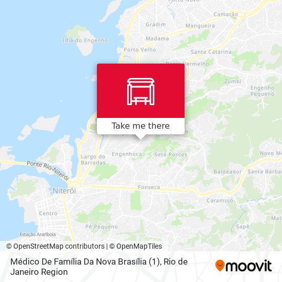 Médico De Família Da Nova Brasília (1) map