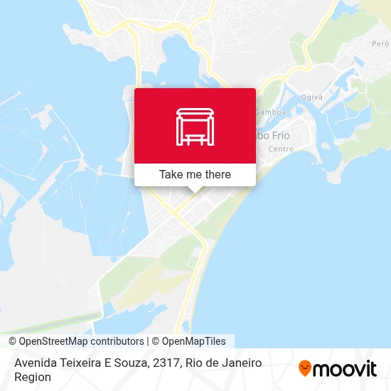 Avenida Teixeira E Souza, 2317 map