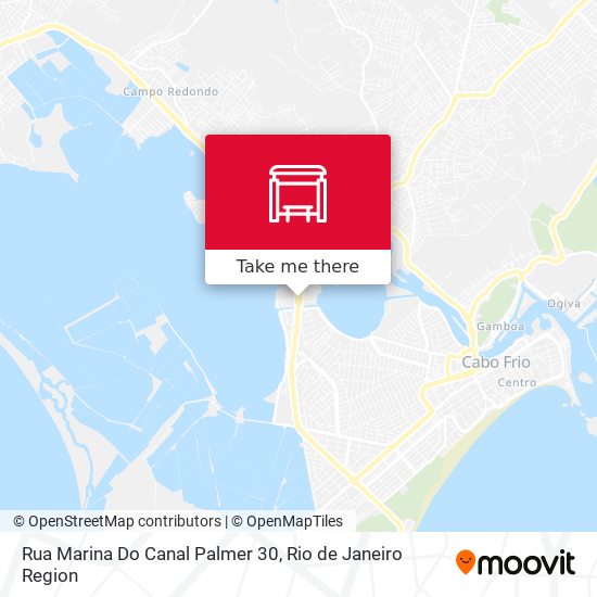 Rua Marina Do Canal Palmer 30 map