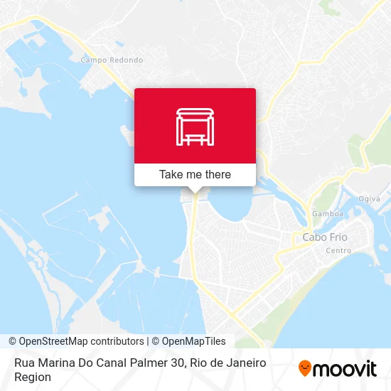 Rua Marina Do Canal Palmer 30 map