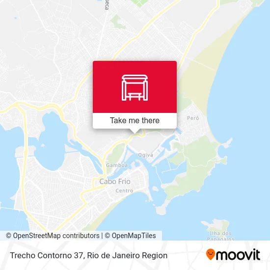 Trecho Contorno 37 map