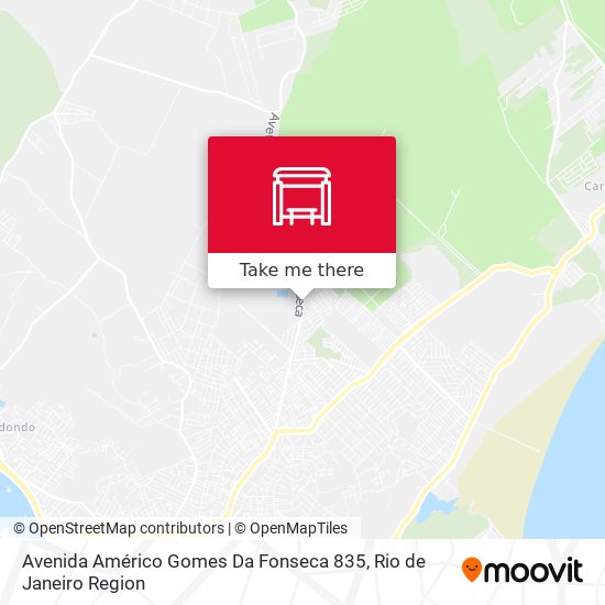 Avenida Américo Gomes Da Fonseca 835 map