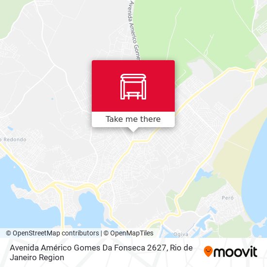 Mapa Avenida Américo Gomes Da Fonseca 2627