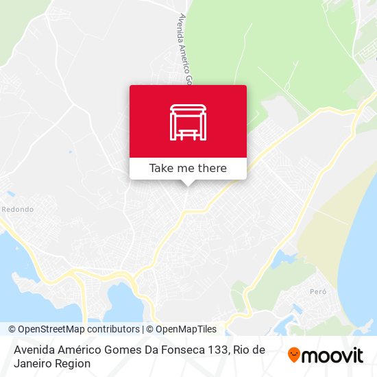 Mapa Avenida Américo Gomes Da Fonseca 133