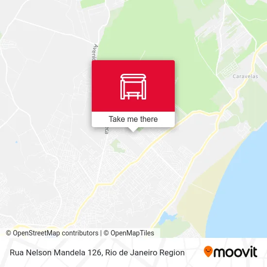 Rua Nelson Mandela 126 map