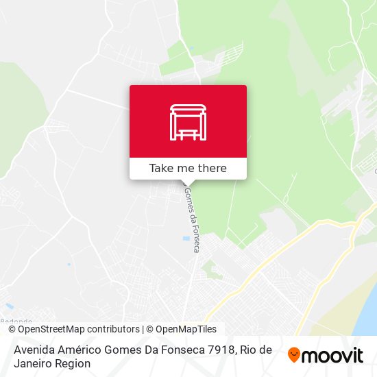 Avenida Américo Gomes Da Fonseca 7918 map