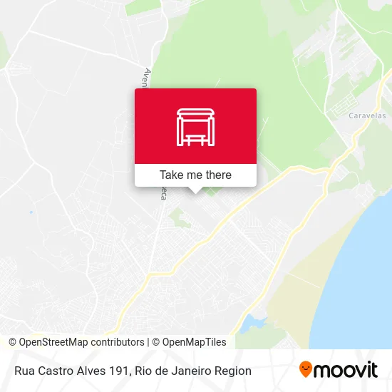 Rua Castro Alves 191 map