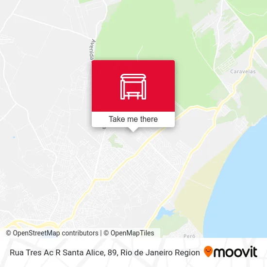 Rua Tres Ac R Santa Alice, 89 map