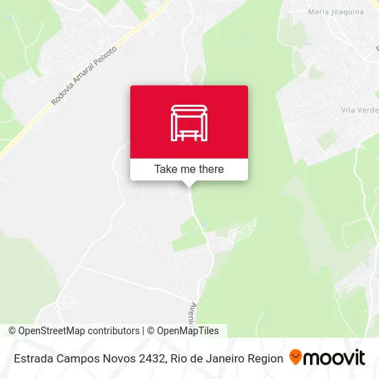 Estrada Campos Novos 2432 map