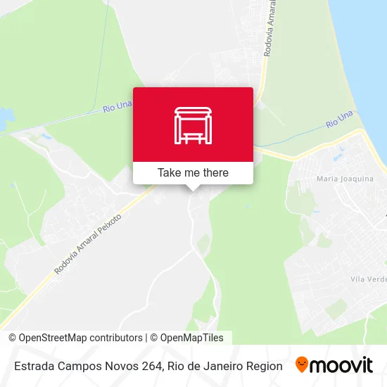 Estrada Campos Novos 264 map