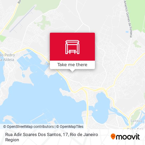 Rua Adir Soares Dos Santos, 17 map