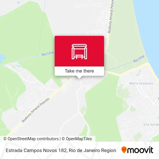 Estrada Campos Novos 182 map