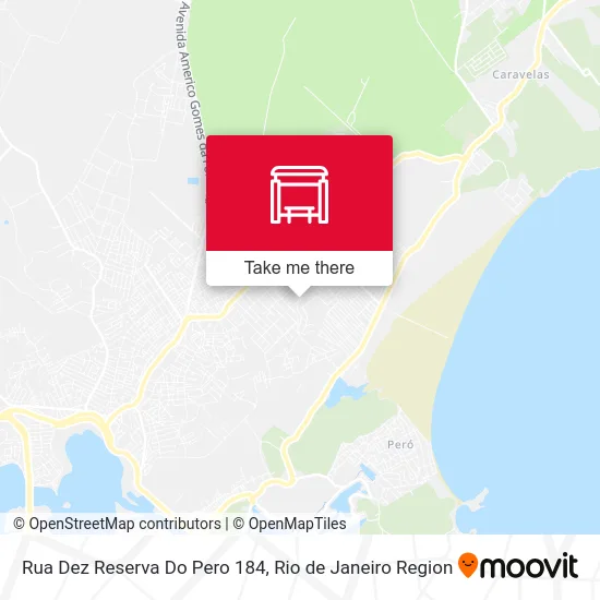 Rua Dez Reserva Do Pero 184 map