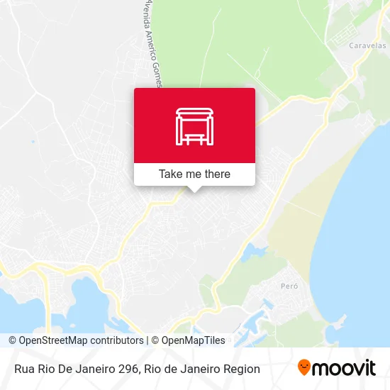 Rua Rio De Janeiro 296 map