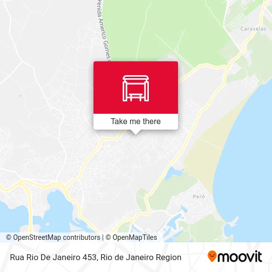 Rua Rio De Janeiro 453 map