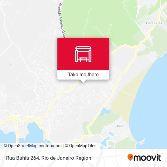 Rua Bahia 264 map