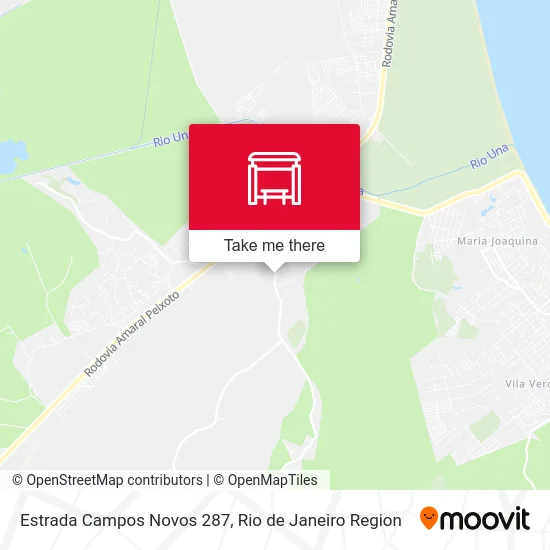 Estrada Campos Novos 287 map