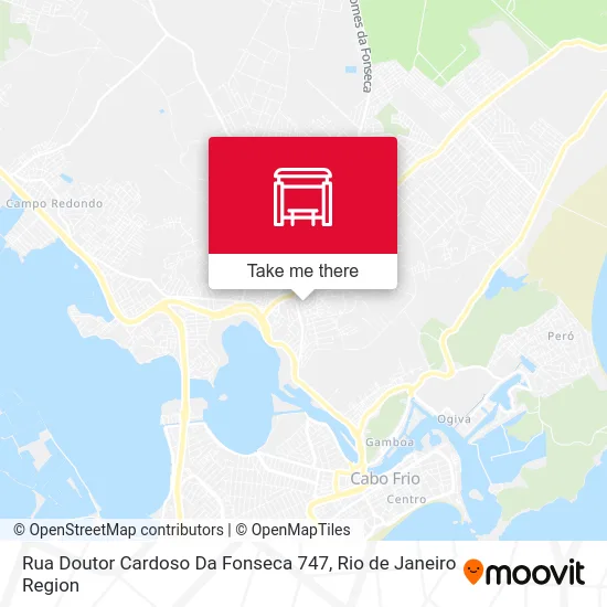 Rua Doutor Cardoso Da Fonseca 747 map