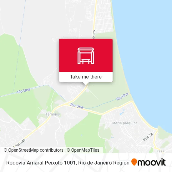 Rodovia Amaral Peixoto 1001 map