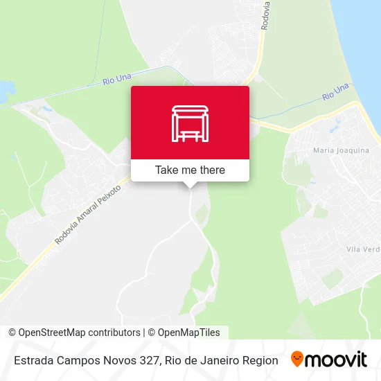 Estrada Campos Novos 327 map