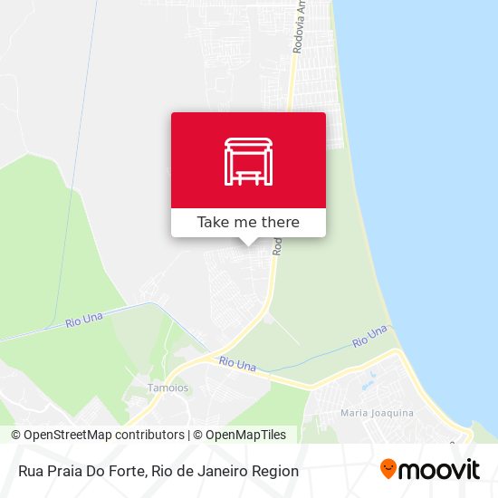 Rua Praia Do Forte map