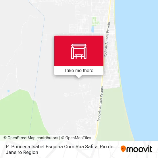 R. Princesa Isabel Esquina Com Rua Safira map