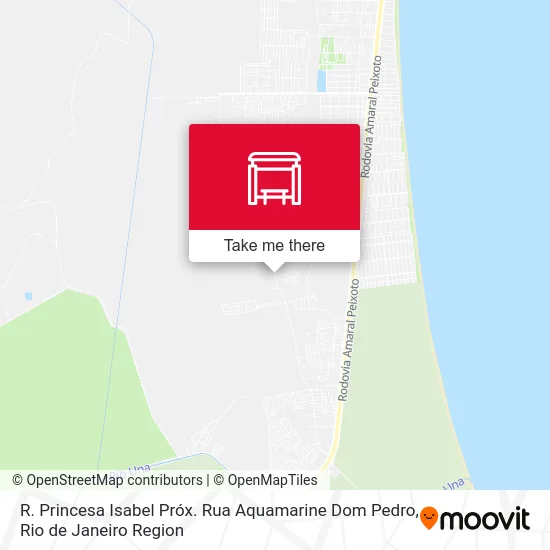 R. Princesa Isabel Próx. Rua Aquamarine Dom Pedro map