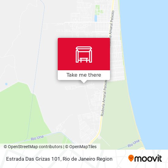 Estrada Das Grizas 101 map