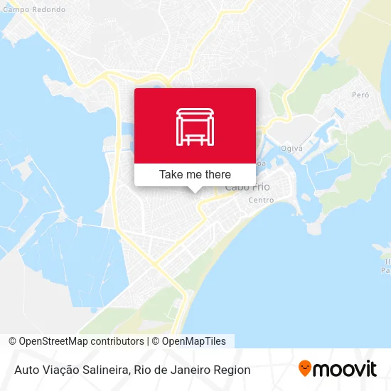 Auto Viação Salineira map
