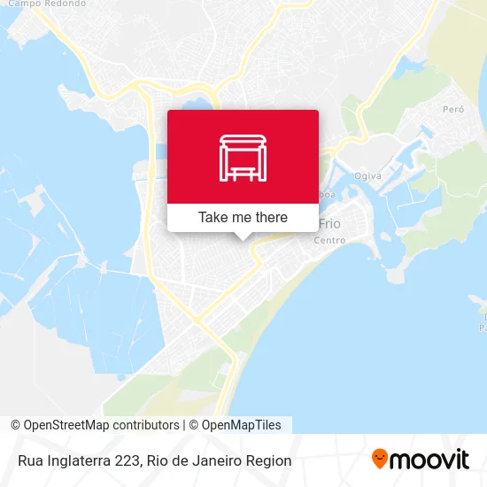 Rua Inglaterra 223 map