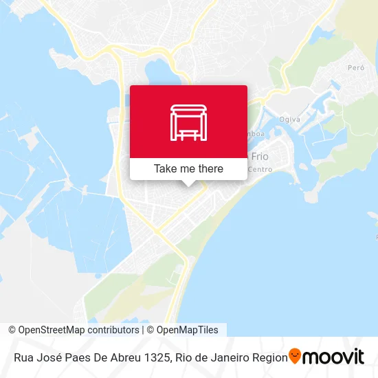 Rua José Paes De Abreu 1325 map