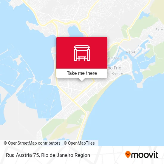 Rua Áustria 75 map