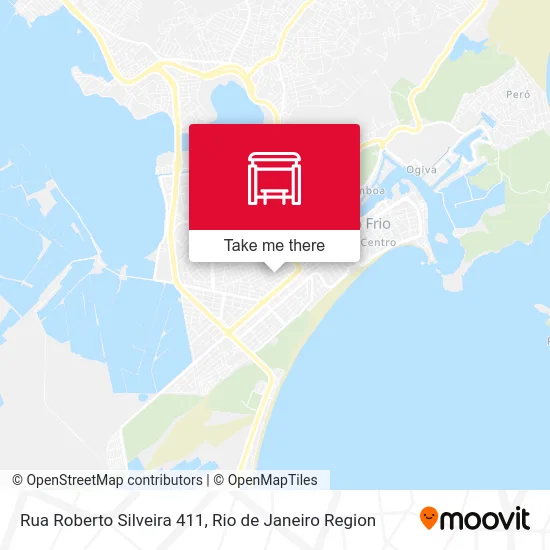 Rua Roberto Silveira 411 map