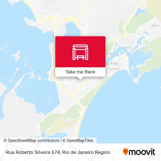 Rua Roberto Silveira 674 map