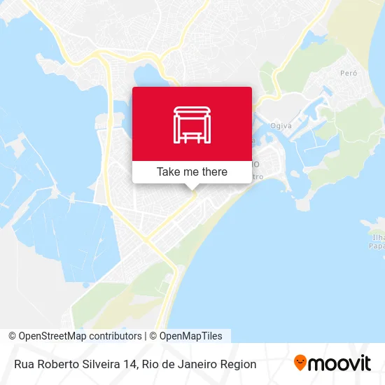 Rua Roberto Silveira 14 map