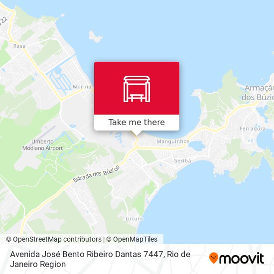 Avenida José Bento Ribeiro Dantas 7447 map