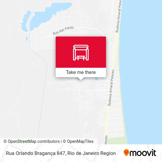 Rua Orlando Bragança 847 map